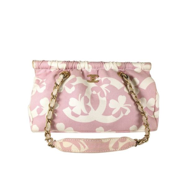 Chanel Clover Print Frame Bag Hot on Sale