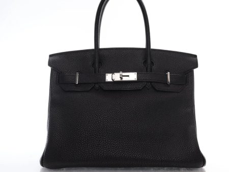 Hermes Birkin 30 Black Togo Fashion