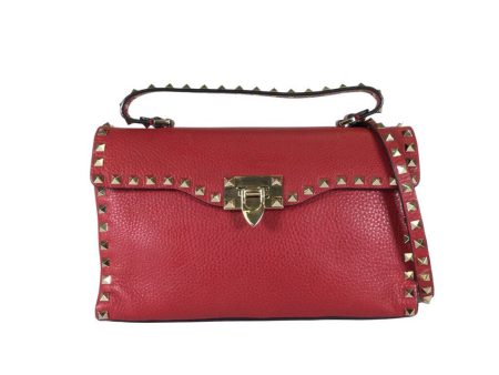 Valentino Rockstud Top Handle on Sale