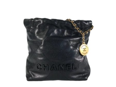 Chanel 22 Mini Black Caviar For Sale