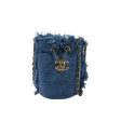 Chanel Mood Mini Bucket Bag Blue Denim Online Hot Sale