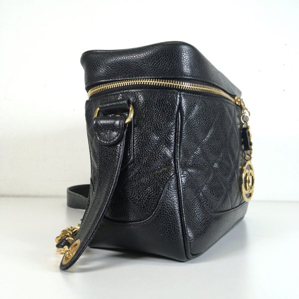 Chanel Vintage Vanity Train Case Shoulder Bag Hot on Sale