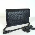 Balenciaga B So Black Wallet on Chain (WOC) on Sale