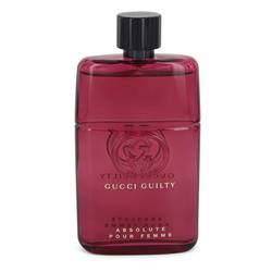 Gucci Guilty Absolute Eau De Parfum Spray (Tester) By Gucci Hot on Sale