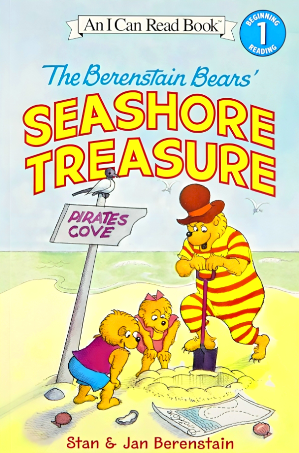 I Can Read! Beginning: The Berenstain Bears  Seashore Treasure Online Sale