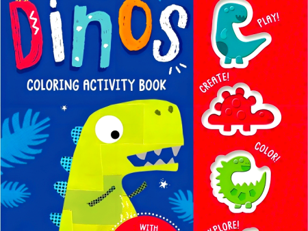 Create And Play Dinos Coloring & Activity Book Hot on Sale